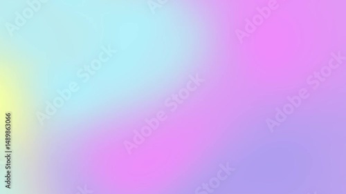 colorful gradient abstract loop background animation in 4k