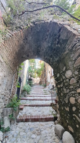Hike up to Chateau Grimaldi, Cagnes-Sur-Mer, France.
