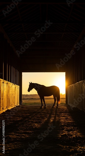Golden Hour Silhouette