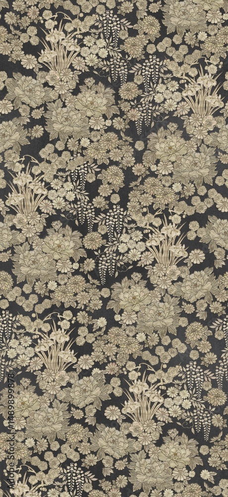 Delicate Hand Painted Floral and Curly Pattern Creations Delicate Hand Painted Floral and Curly Pattern Creations