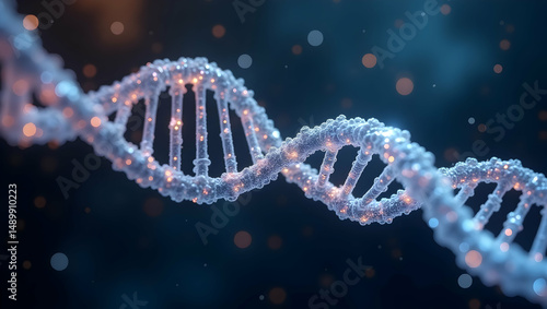  Cosmic Energy Crystalline strands of DNA floating in zero gravity, each nucleotide emitting harmonic tones of star language across dimensions (3)