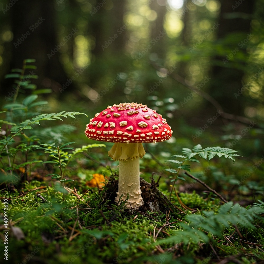 red fly agaric red fly agaric