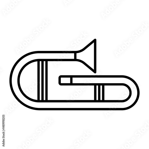 Tuba outline icon