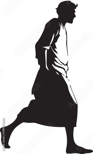Thinking Man vector
