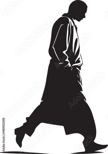 Thinking Man vector