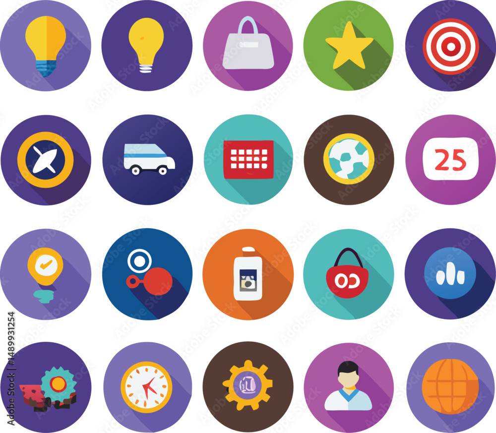 set of icons for web and mobile applications set of icons for web and mobile applications