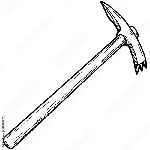 Pickaxe Vector Illustration