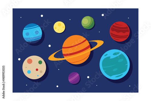 solar system and planets