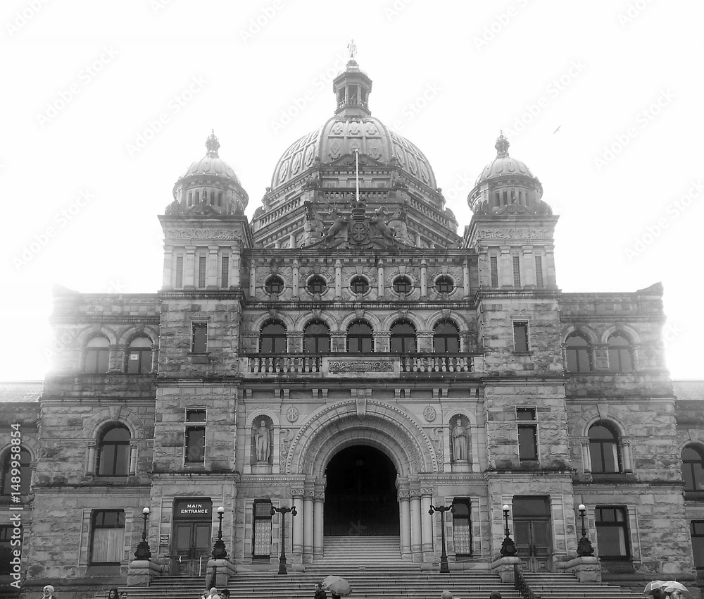 Obraz premium Legislative Assembly Building, Victoria, BC