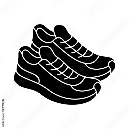 Shoes Icon Glyph