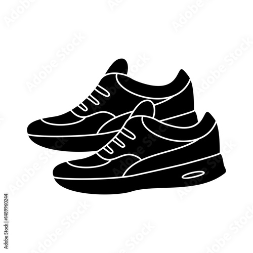 Shoes Icon Glyph