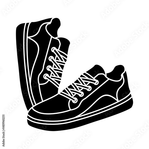 Shoes Icon Glyph