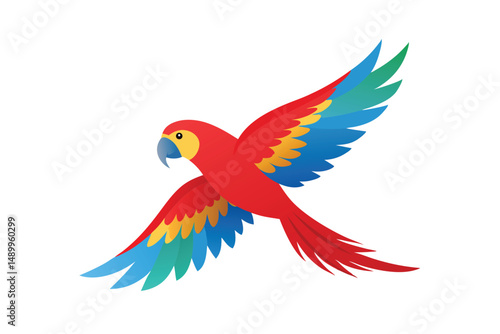 red and yellow macaw ara ararauna