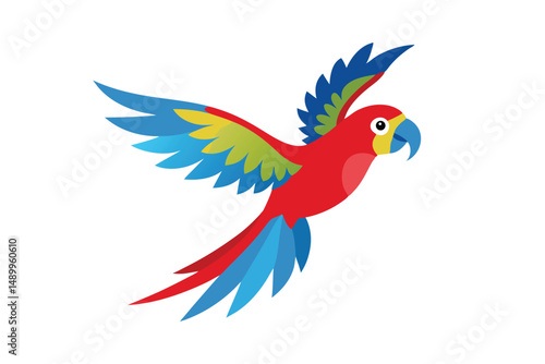 red and yellow macaw ara ararauna