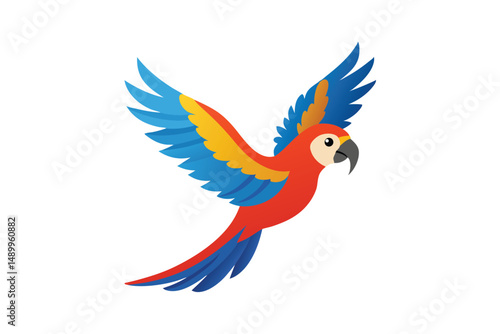 red and yellow macaw ara ararauna