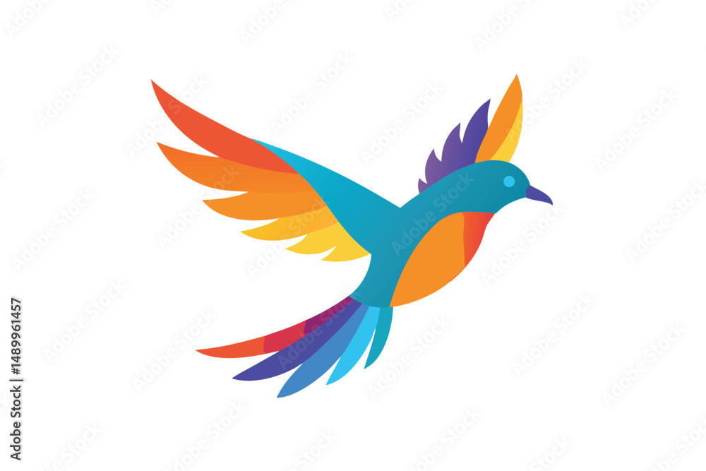 Fototapeta premium vector illustration of a dove