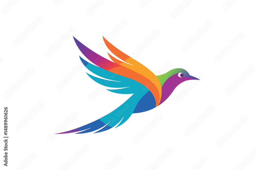 Obraz premium vector illustration of a dove