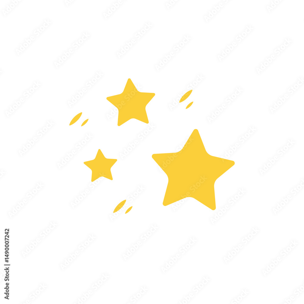Obraz premium Star Sparkling Shape