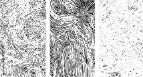 set of Sketch Line crosshatch patterns, cross hatch texture vector seamless backgrounds, engraving grunge line art.	