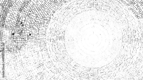 Wood texture cross section of tree rings. Cut slice of wooden stump isolated on white. Textured, Tree wood texture. Wooden old trunk. Cut timber log. Abstract rings nature pattern. 