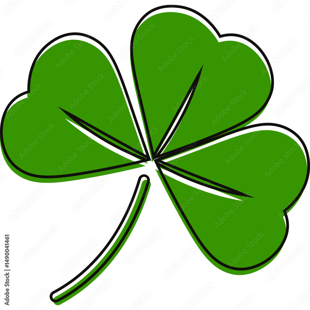 Clover Leaf Icon Clover Leaf Icon