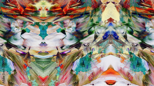 Abstract art background . Hand painting artwork on canvas .