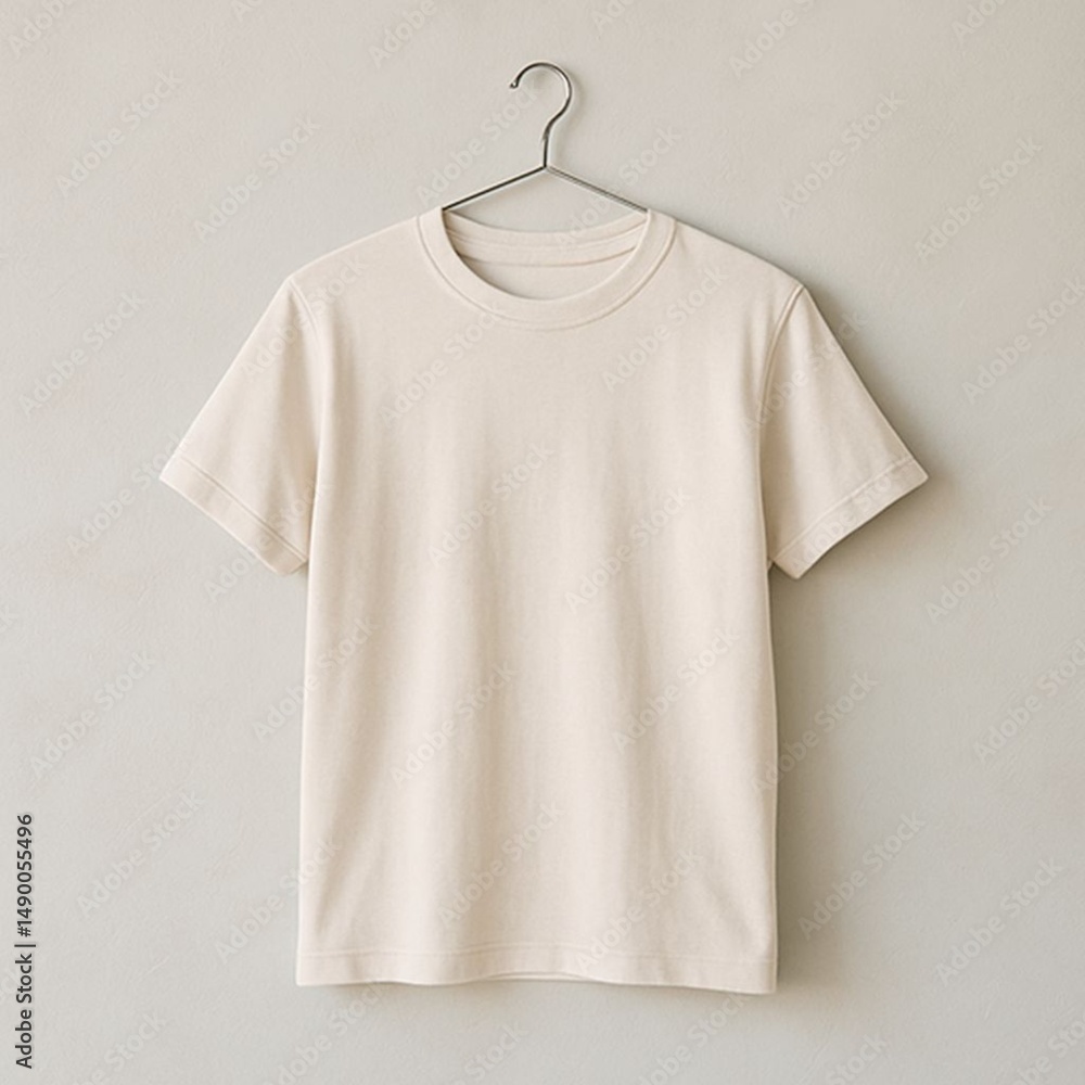 white t shirt on a hanger white t shirt on a hanger