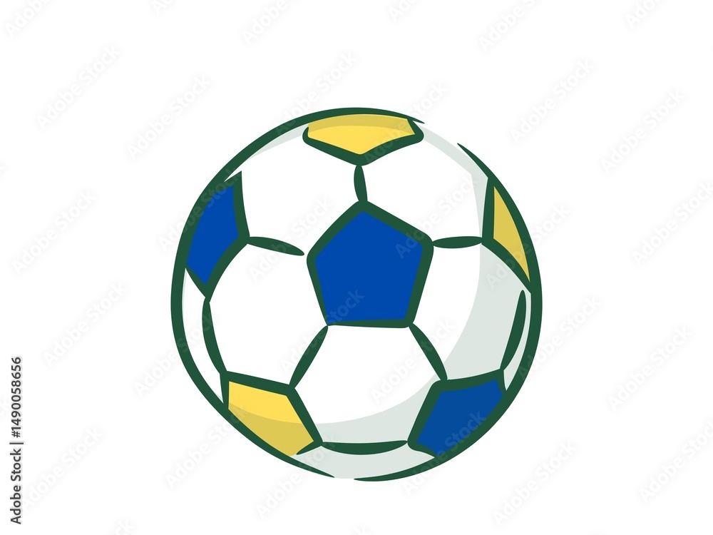 Fototapeta premium Soccer ball or football in various designs 
