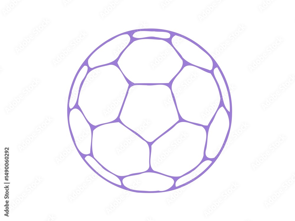 Naklejka premium Soccer ball or football in various designs 