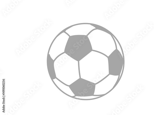 Soccer ball or football in various designs 