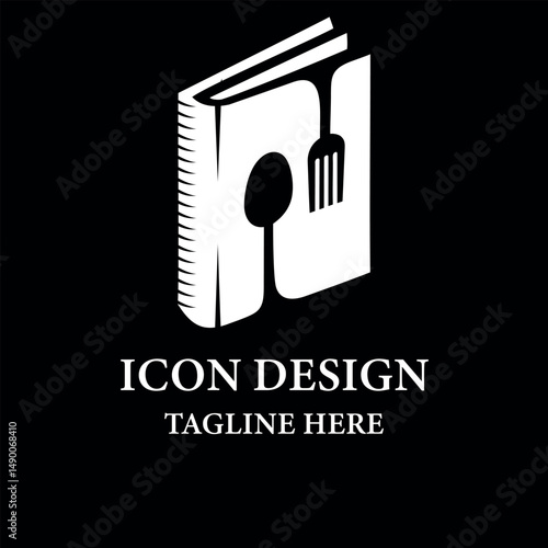 Recipe Book Logo Icon