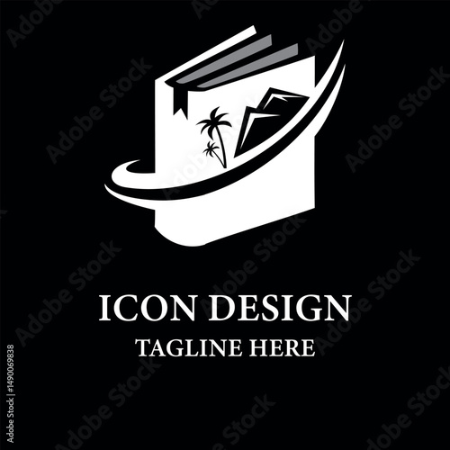 Travel Book Logo Design