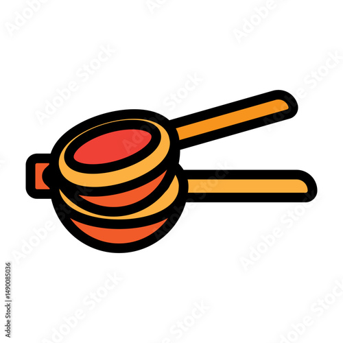 Lemon Squeezer Vector Filled Icon Design