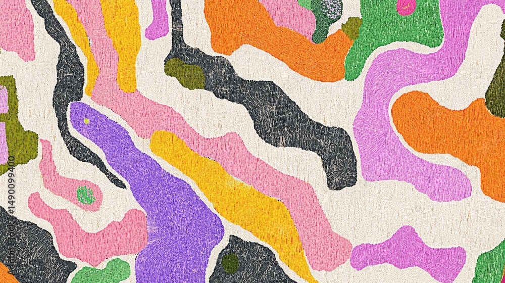 Abstract colorful swirls on textured background Abstract colorful swirls on textured background