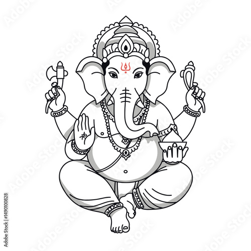 Aesthetic compilation of Lord Ganesha illustrations used for devotion, design inspiration, and educational content.


