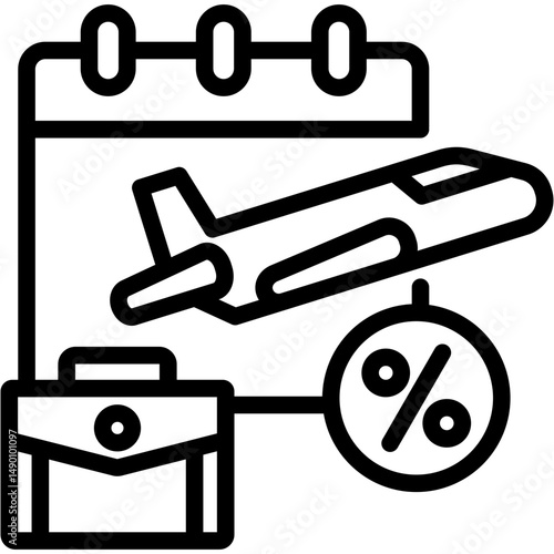 Travel Discounts Icon