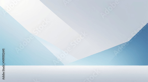Abstract sky blue abstract background paper shine and layer element vector for presentation design. Suit for business, corporate, institution, party, festive, seminar, and talks.