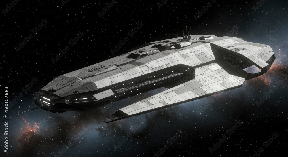 Futuristic spaceship design Futuristic spaceship design