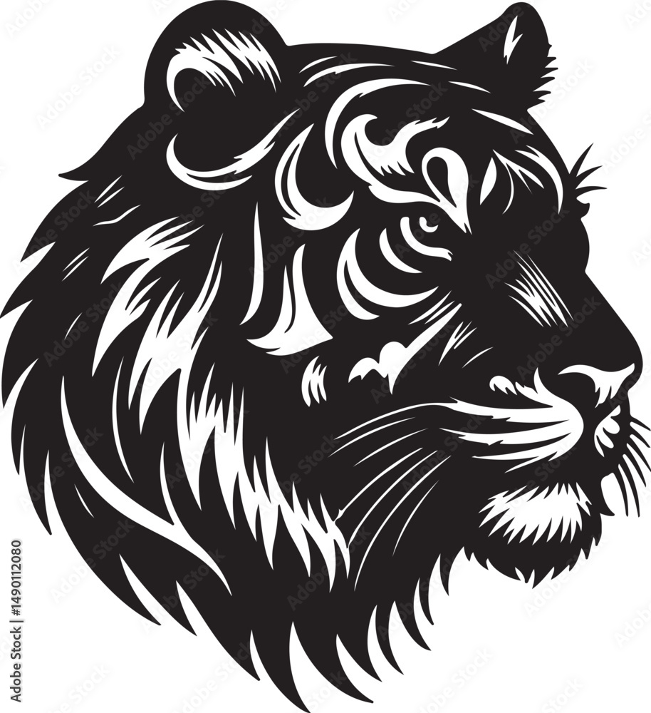 Tiger Silhouette Tiger Silhouette