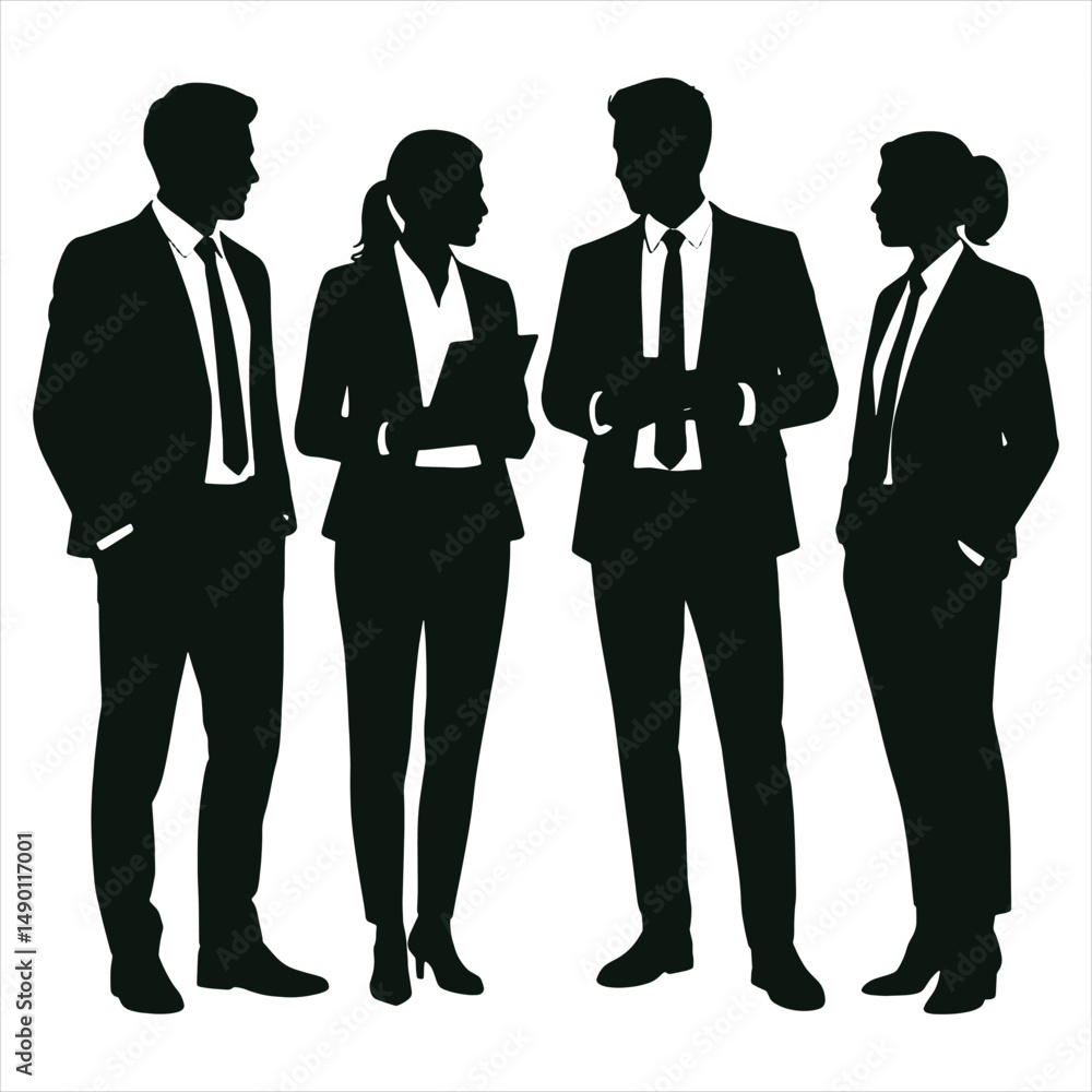 Professional Business Team Discussion Professional Business Team Discussion