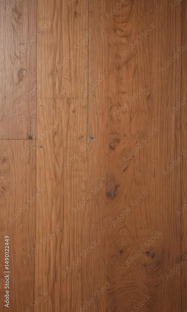 Naklejka premium Blueprint photo mockup on textured wood grain , line, architecture, sketch