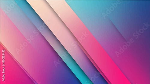 Abstract gradient diagonal lines background.