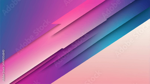 Abstract gradient diagonal lines background.