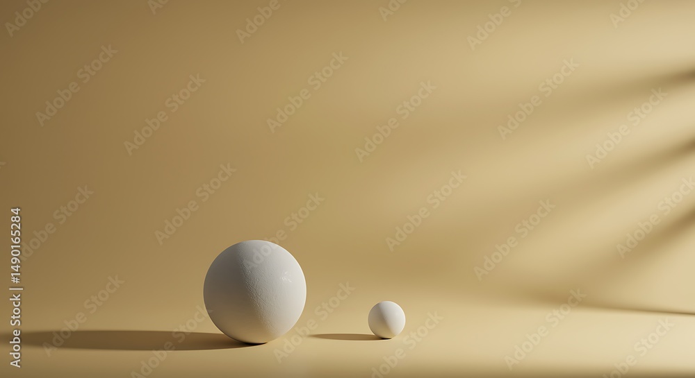 Fototapeta premium Minimal Soft Abstract Background with Smooth White and Pastel Waves