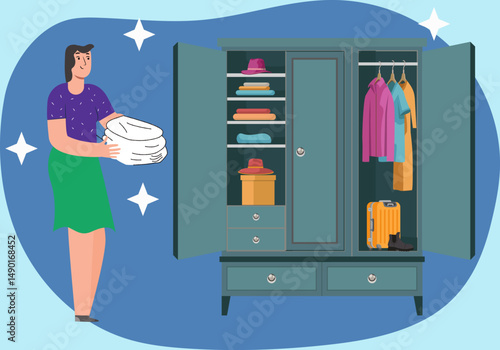 Cabinet Concept Illustration