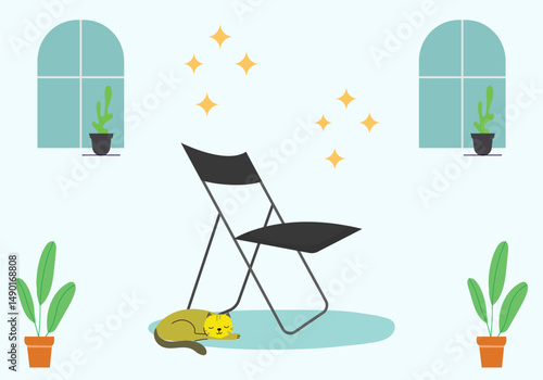 Chair Concept Illustration