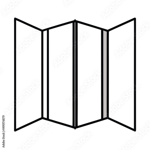 folding screen divider