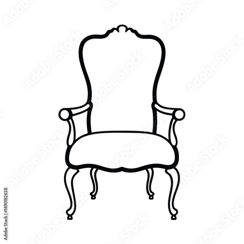 louis xv armchair classic vintage chair elegant seating