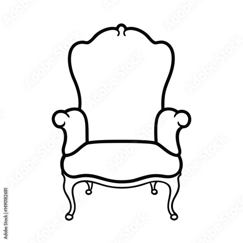 louis xv armchair royal style antique armchair ornate design