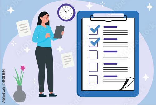 Checklist Concept Illustration
